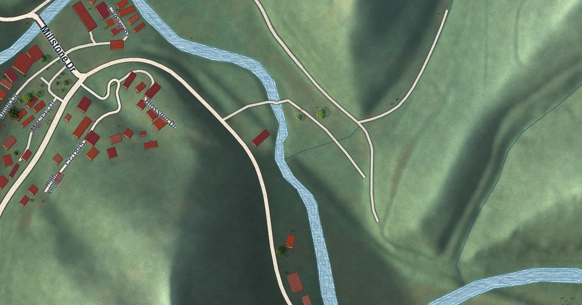 Map of Millstone, Kentucky in 2026