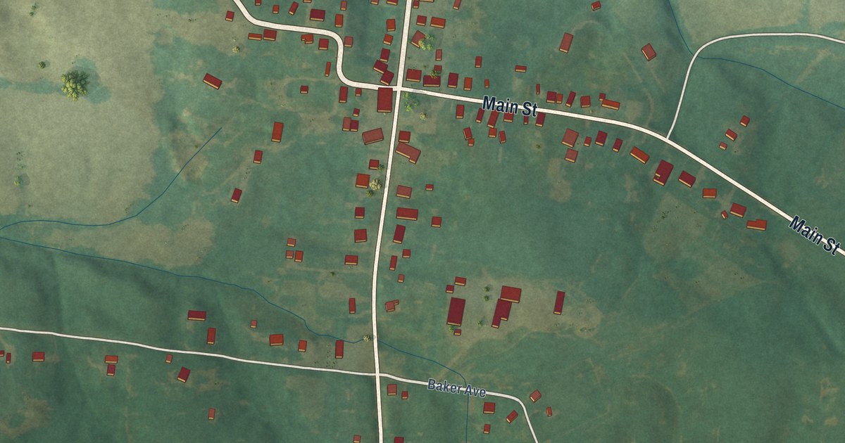 Map of Poole, Kentucky in 2026