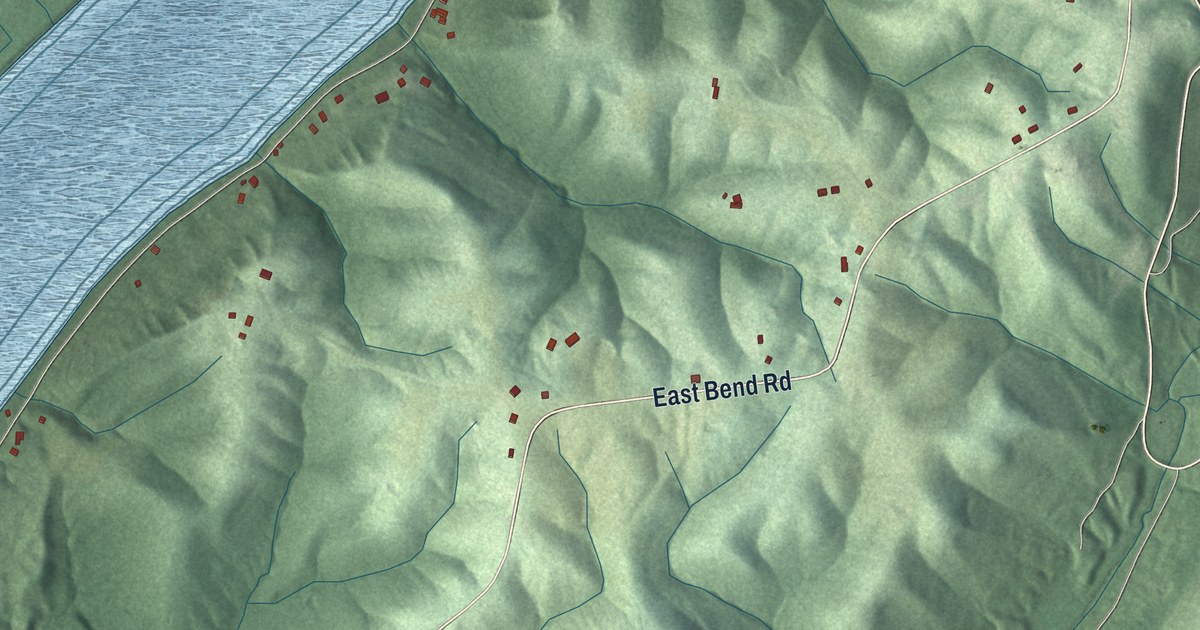 Map of Rabbit Hash, Kentucky in 2026