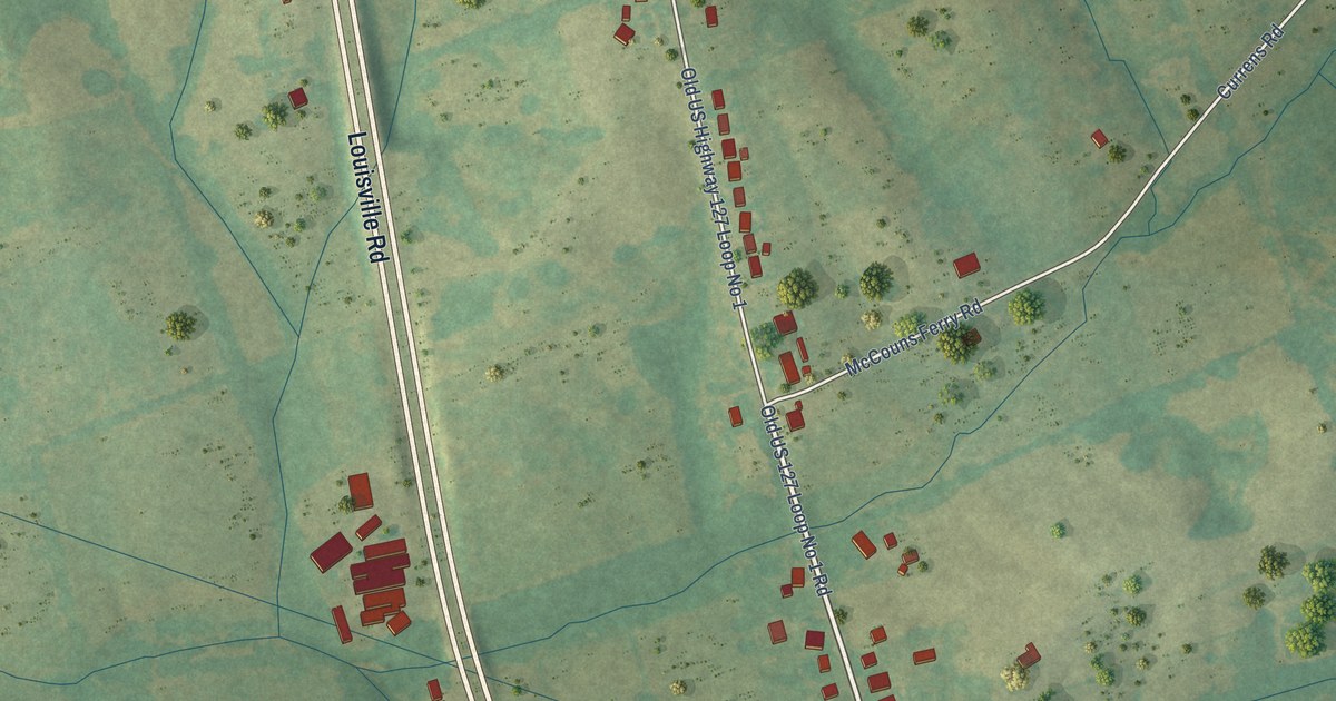 Map of Salvisa, Kentucky in 2026
