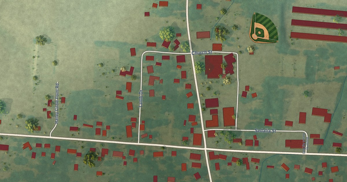 Map of Sedalia, Kentucky in 2026