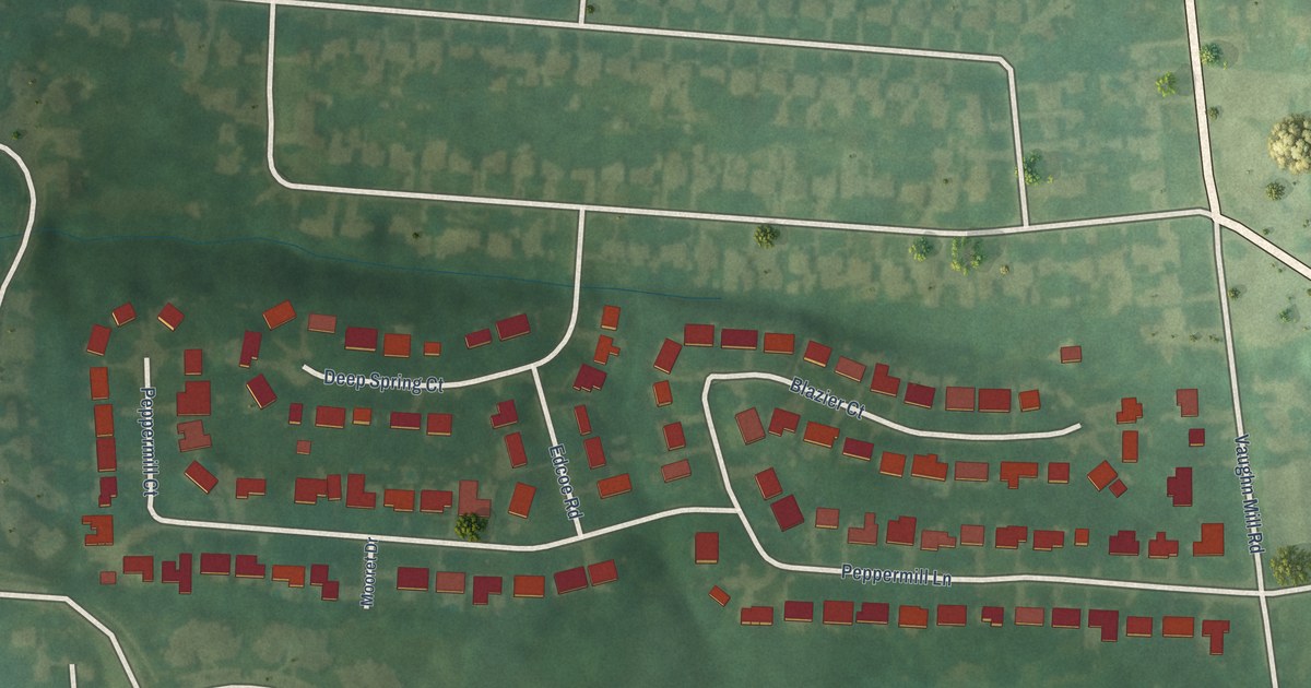 Map of Spring Mill, Kentucky in 2026