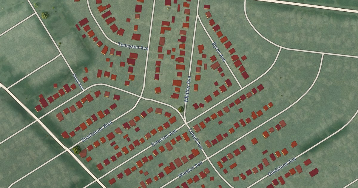 Map of Strathmoor Village, Kentucky in 2026