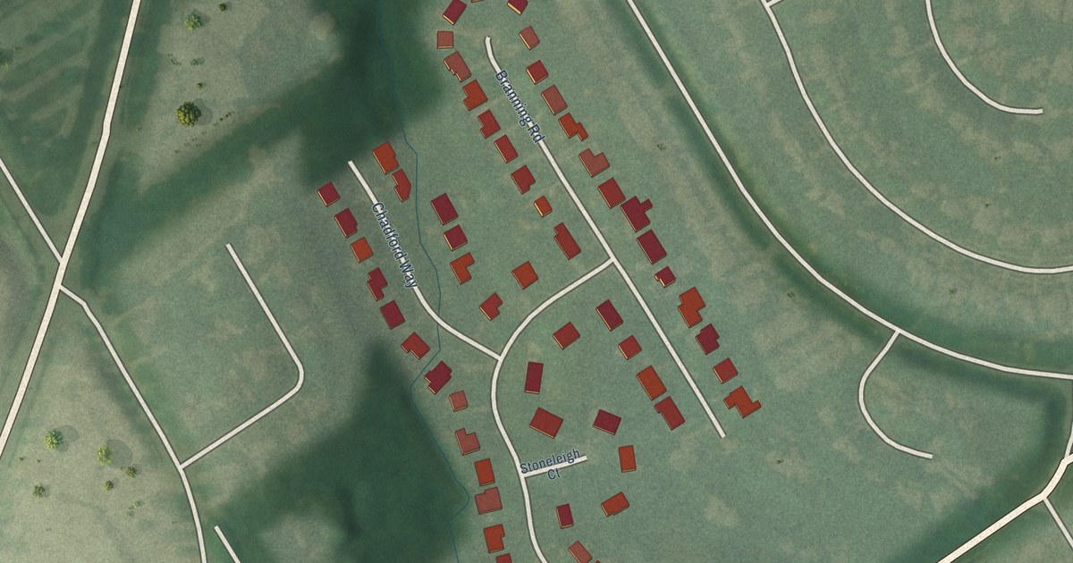 Map of Thornhill, Kentucky in 2026