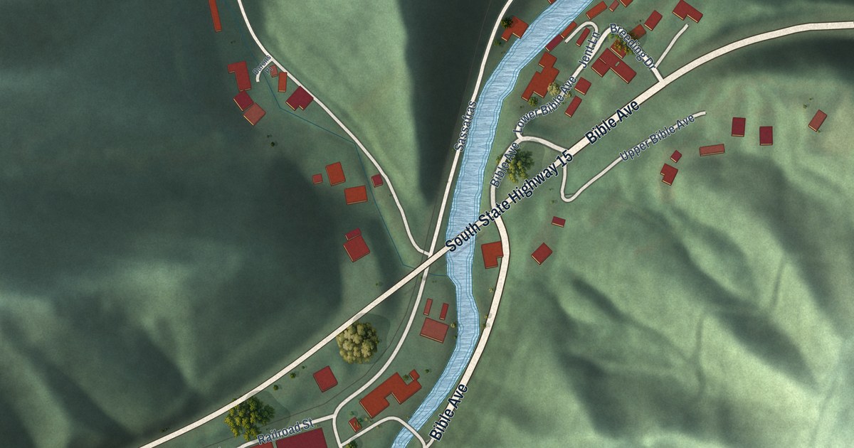 Map of Vicco, Kentucky in 2026