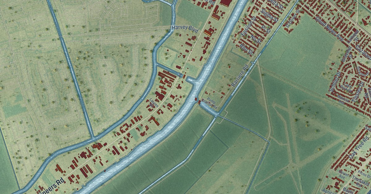 Map of Belle Chasse, Louisiana in 2026
