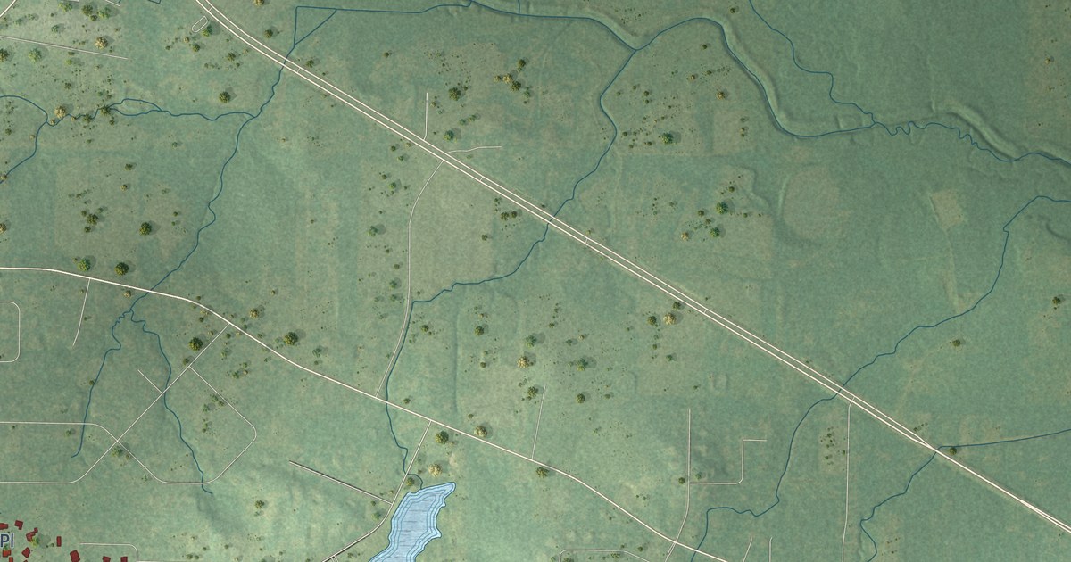 Map of Blanchard, Louisiana in 2026