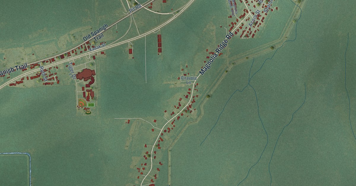 Map of Boutte, Louisiana in 2026