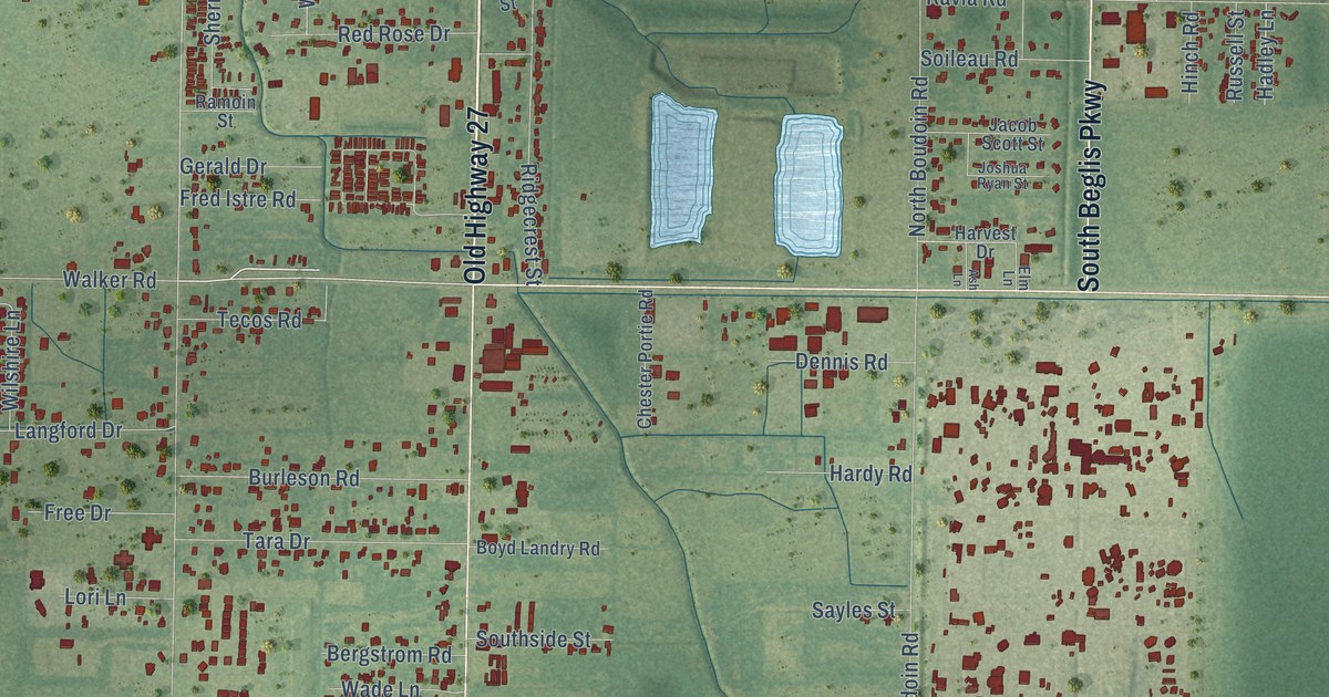 Map of Carlyss, Louisiana in 2026