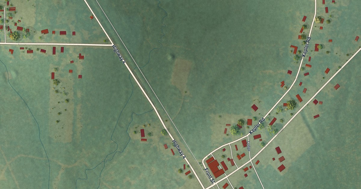 Map of Castor, Louisiana in 2026