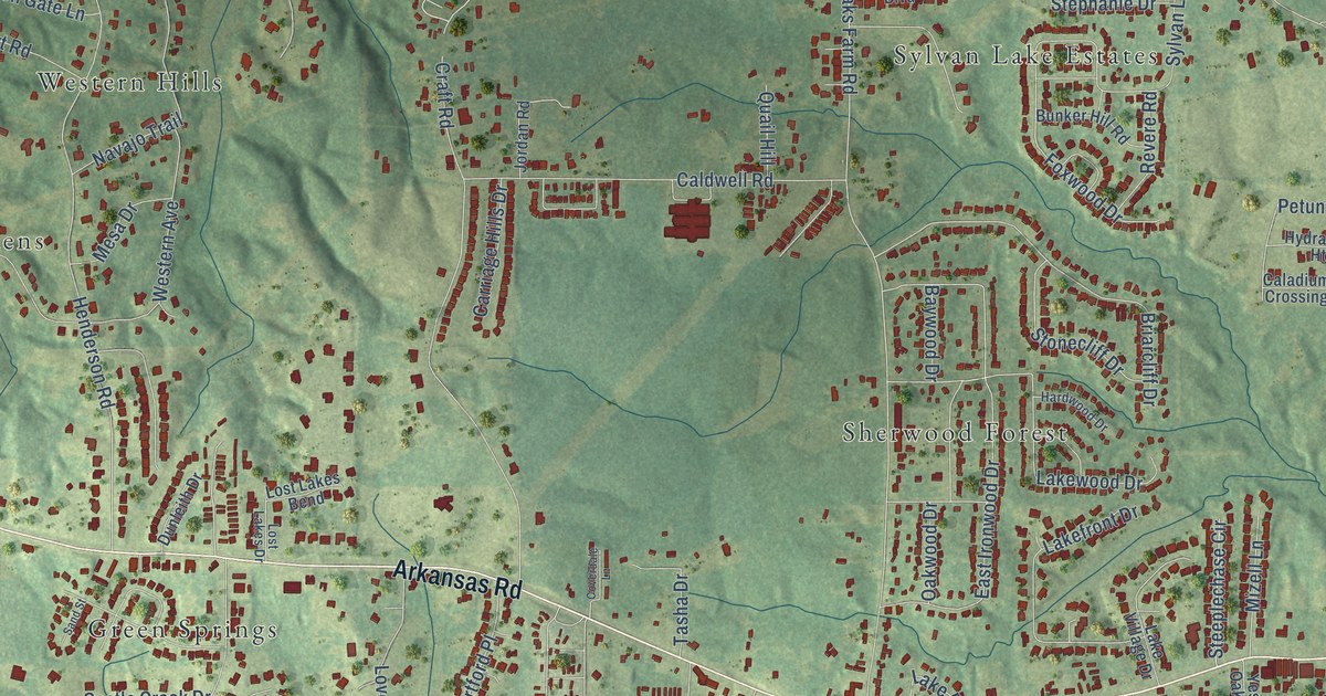 Map of Claiborne, Louisiana in 2026