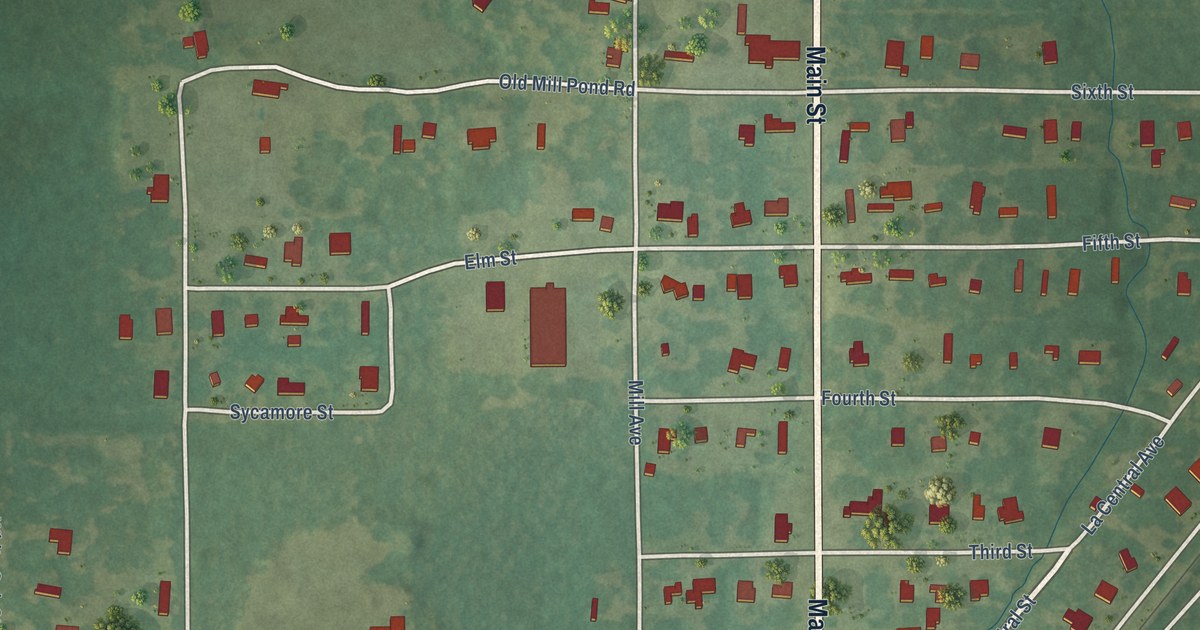 Map of Clarks, Louisiana in 2026