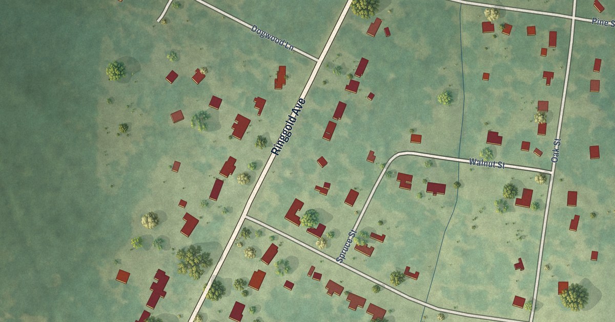Map of Edgefield, Louisiana in 2026