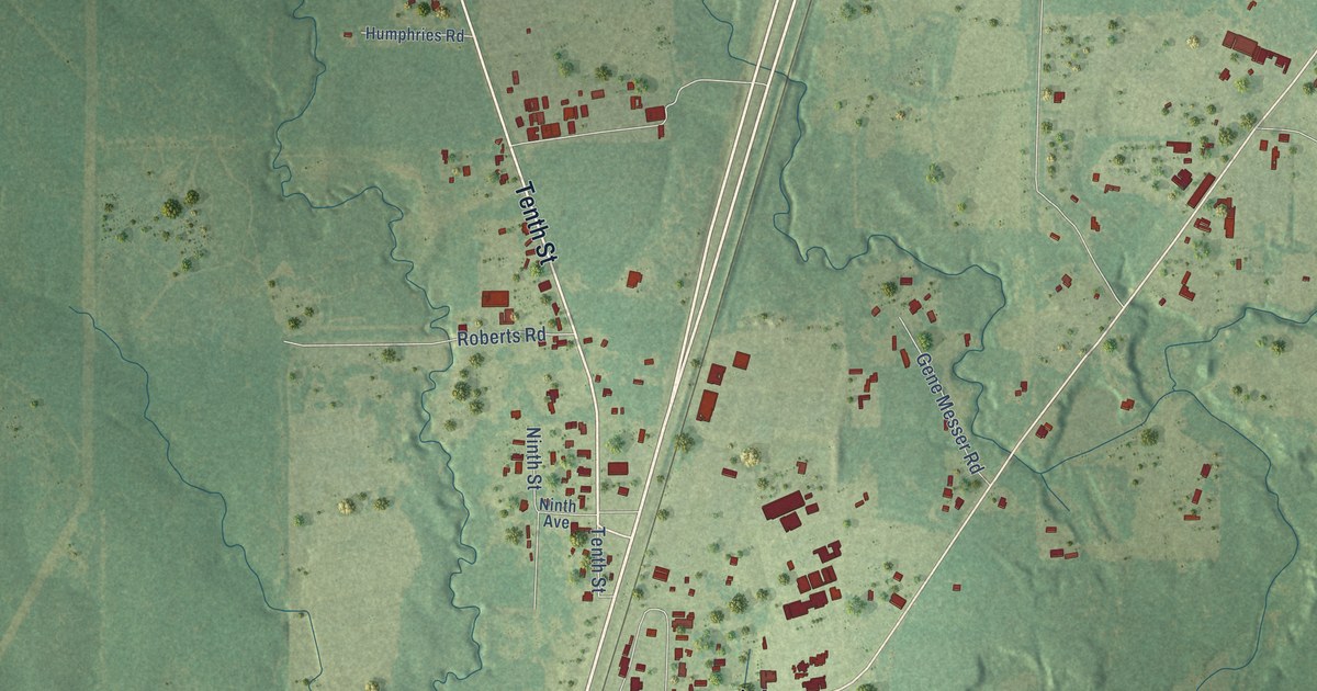 Map of Forest Hill, Louisiana in 2026