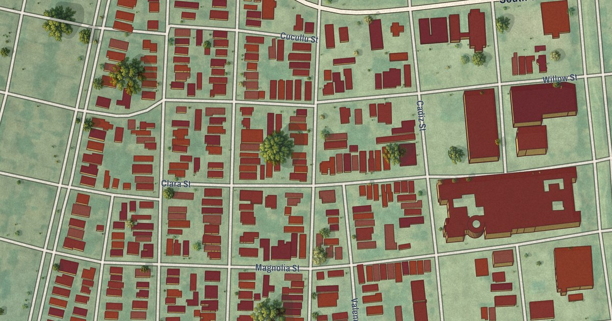 Map of Freret, Louisiana in 2026