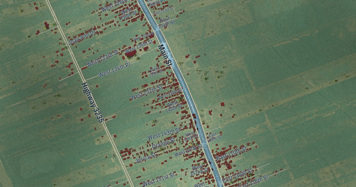 Map of Galliano, Louisiana in 2026