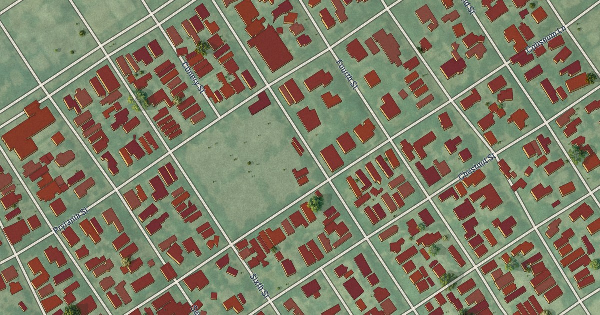 Map of Garden District, Louisiana in 2026