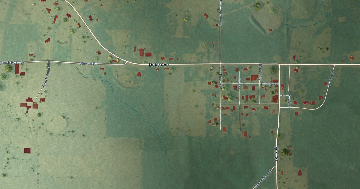 Map of Hall Summit, Louisiana in 2026