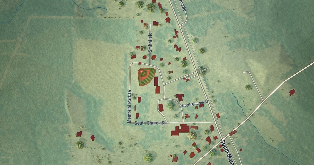 Map of Heflin, Louisiana in 2026