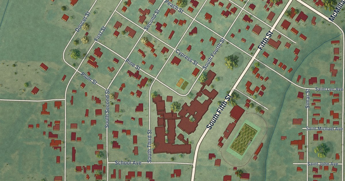 Map of Iota, Louisiana in 2026