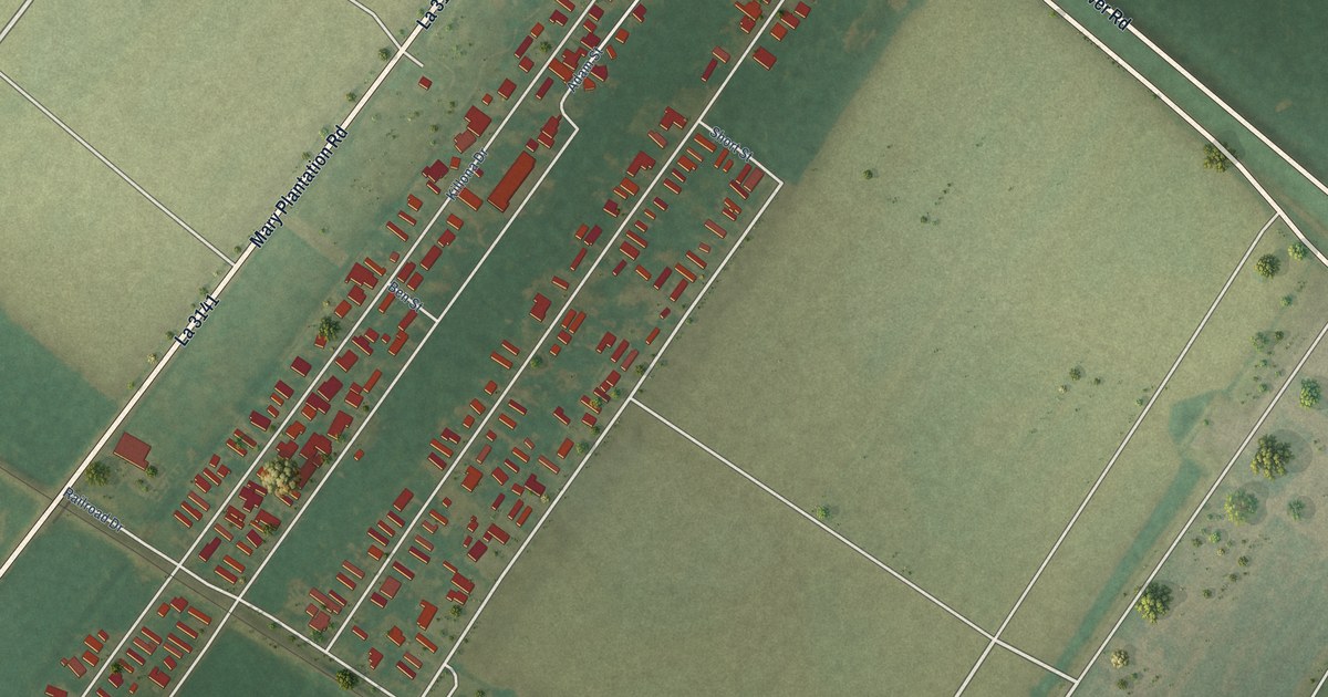 Map of Killona, Louisiana in 2026