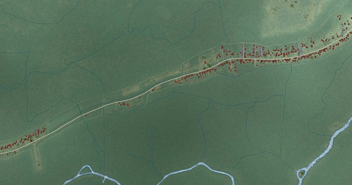 Map of Kraemer, Louisiana in 2026