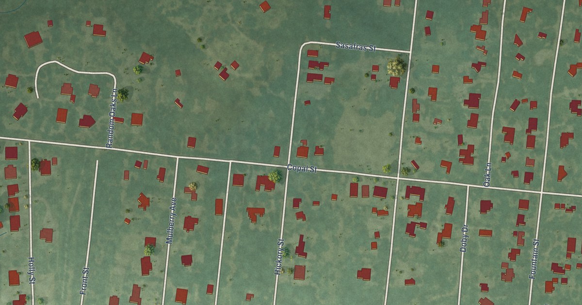 Map of Lewisburg, Louisiana in 2026