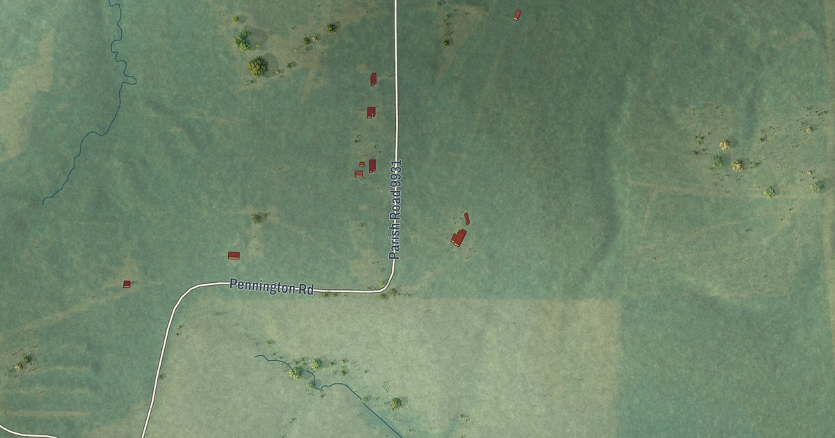 Map of Lillie, Louisiana in 2026