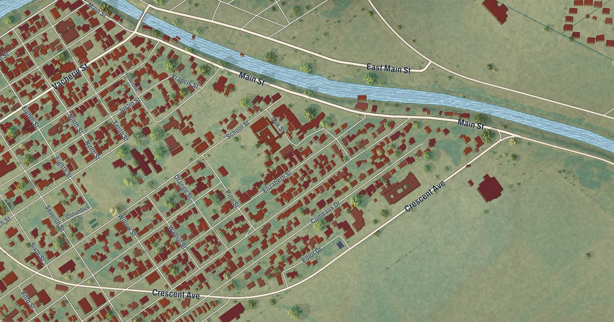 Map of Lockport, Louisiana in 2026