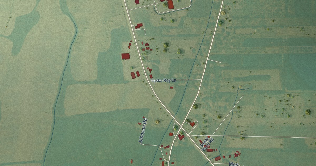 Map of Mansura, Louisiana in 2026