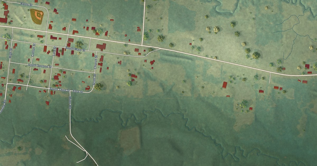 Map of Marthaville, Louisiana in 2026