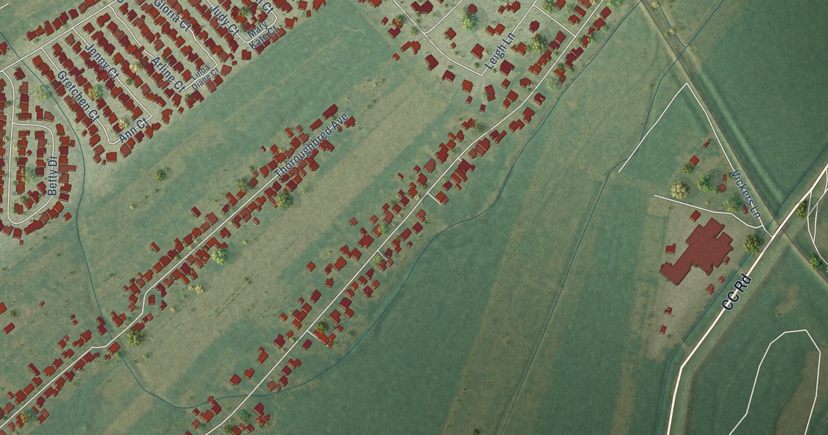 Map of Montz, Louisiana in 2026
