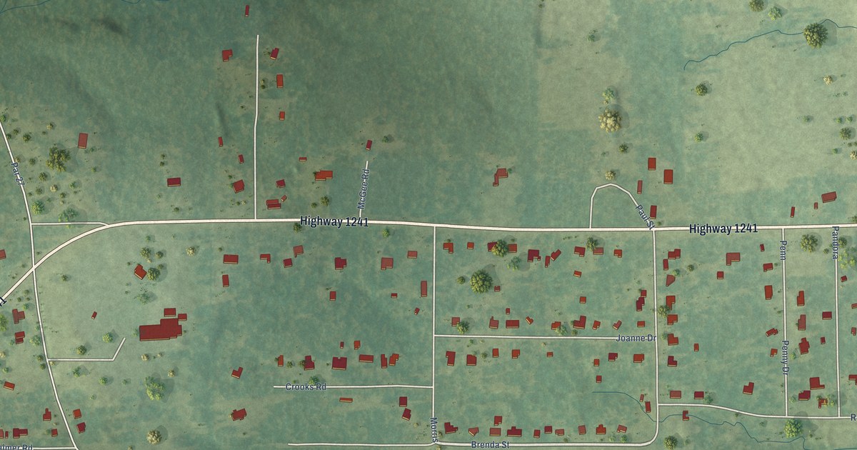 Map of Prospect, Louisiana in 2026