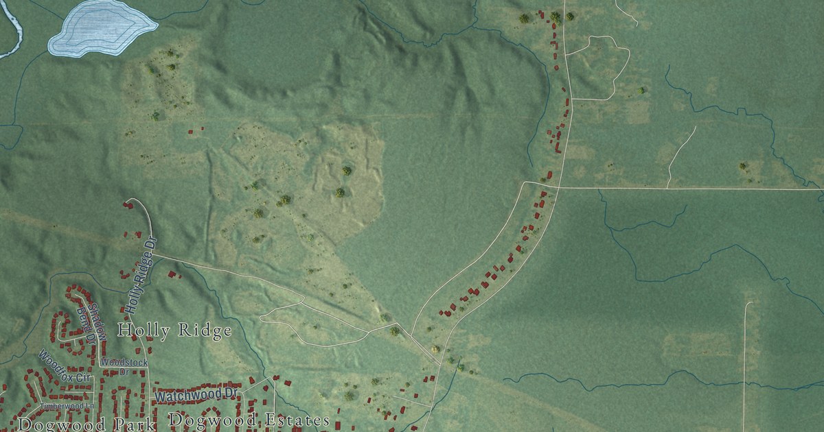 Map of Red Chute, Louisiana in 2026