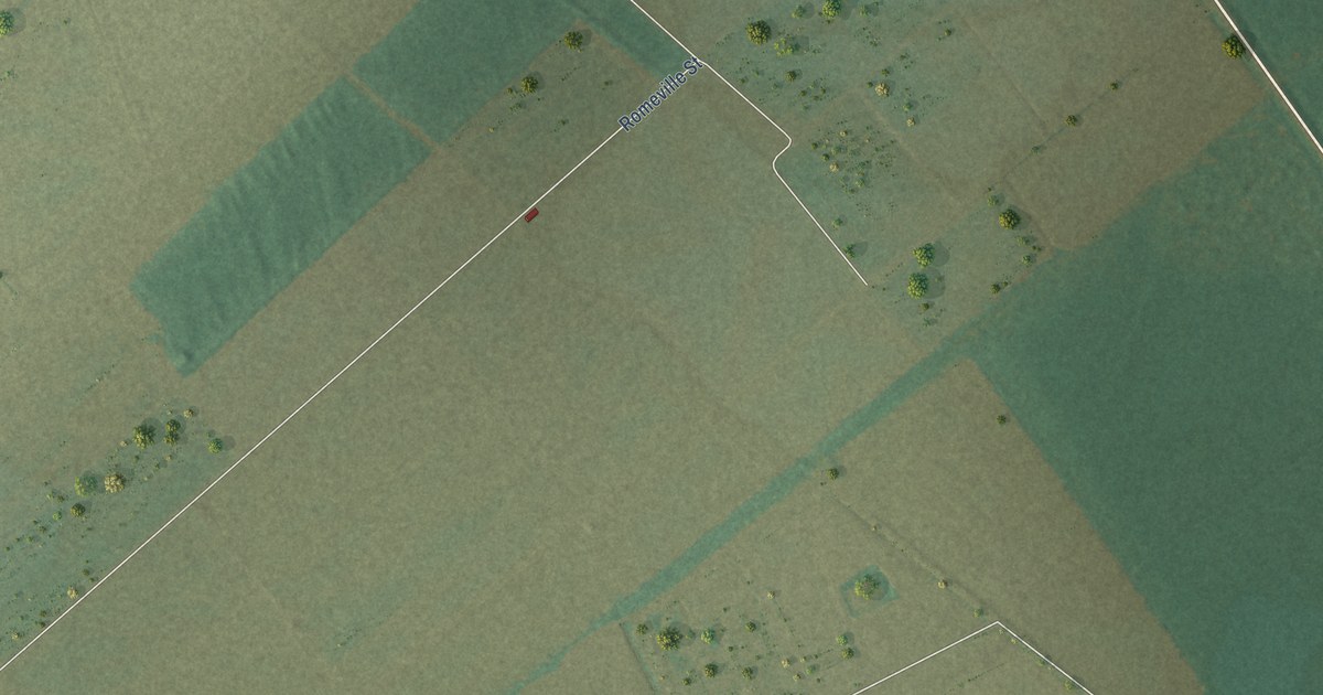 Map of Romeville, Louisiana in 2026
