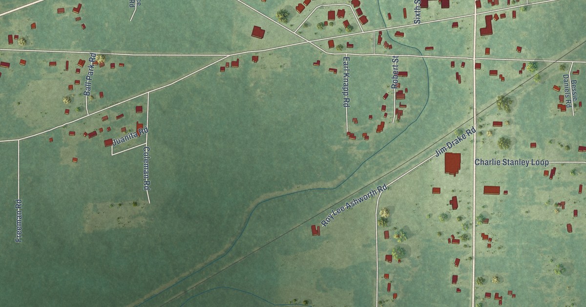Map of Starks, Louisiana in 2026