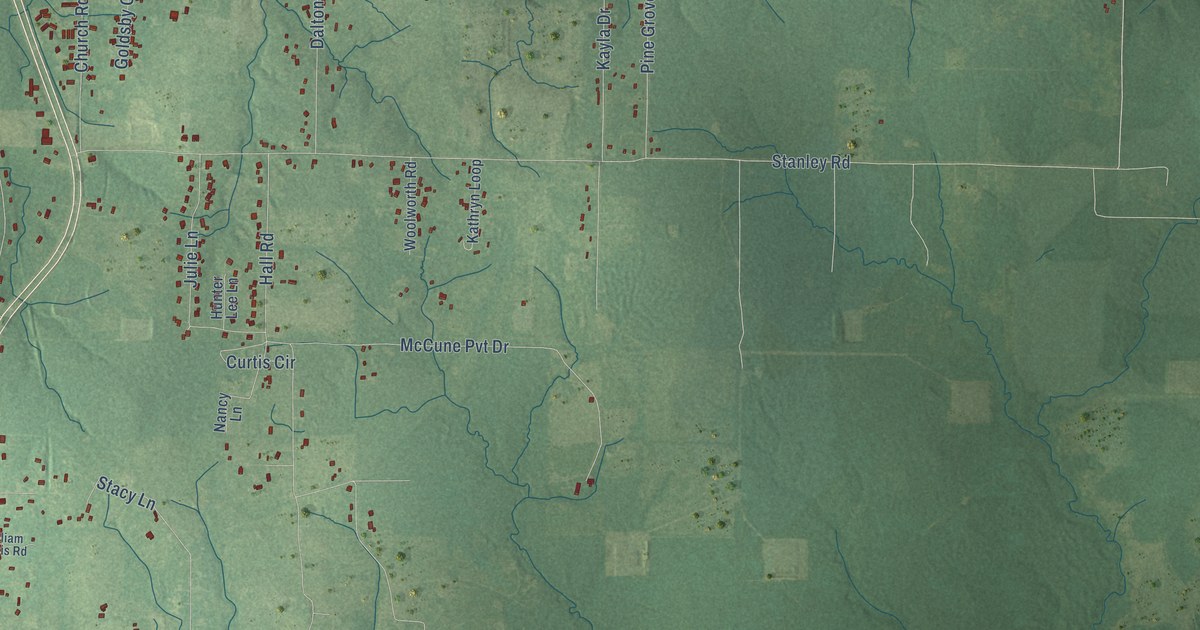 Map of Stonewall, Louisiana in 2026