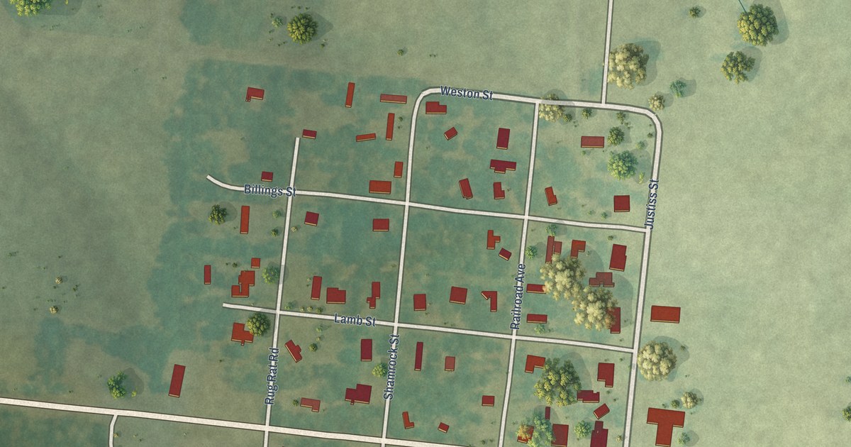 Map of Trout, Louisiana in 2026
