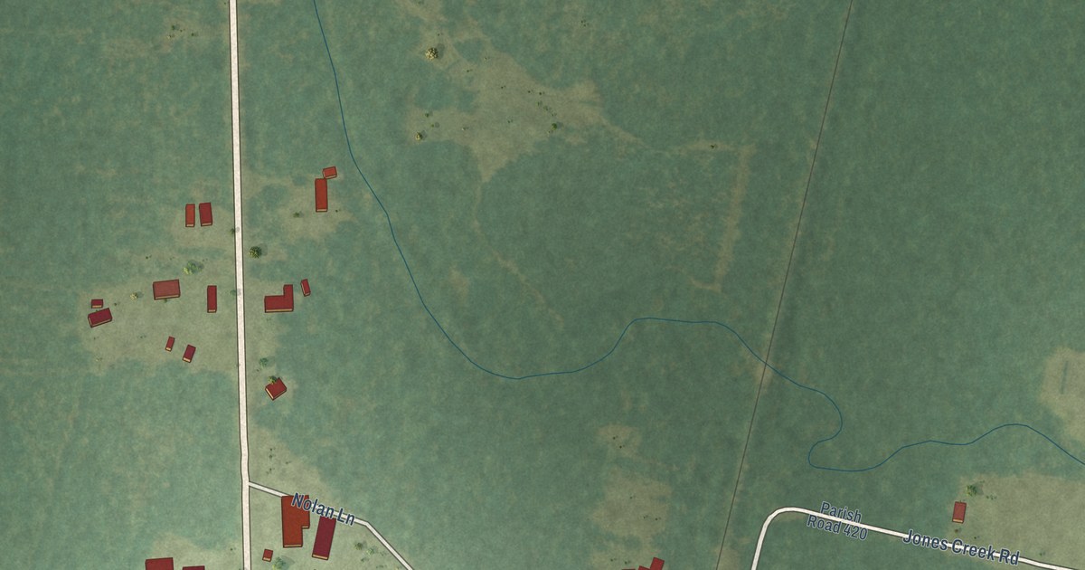 Map of Varnado, Louisiana in 2026