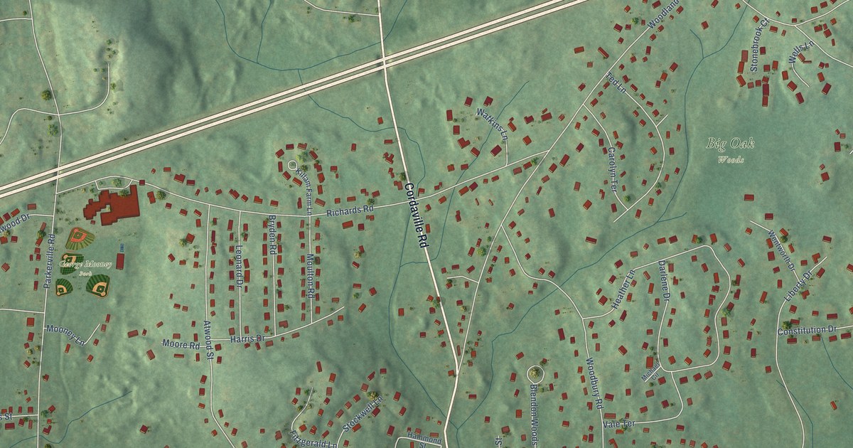 Map of Cordaville, Massachusetts in 2026
