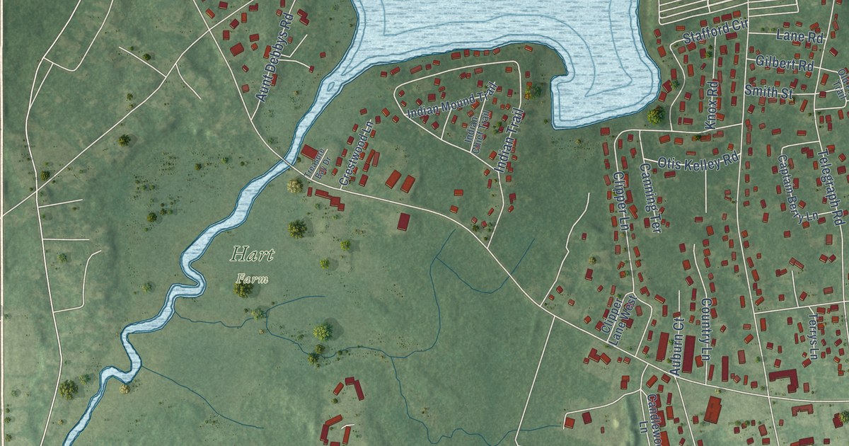 Map of Dennis Port, Massachusetts in 2026
