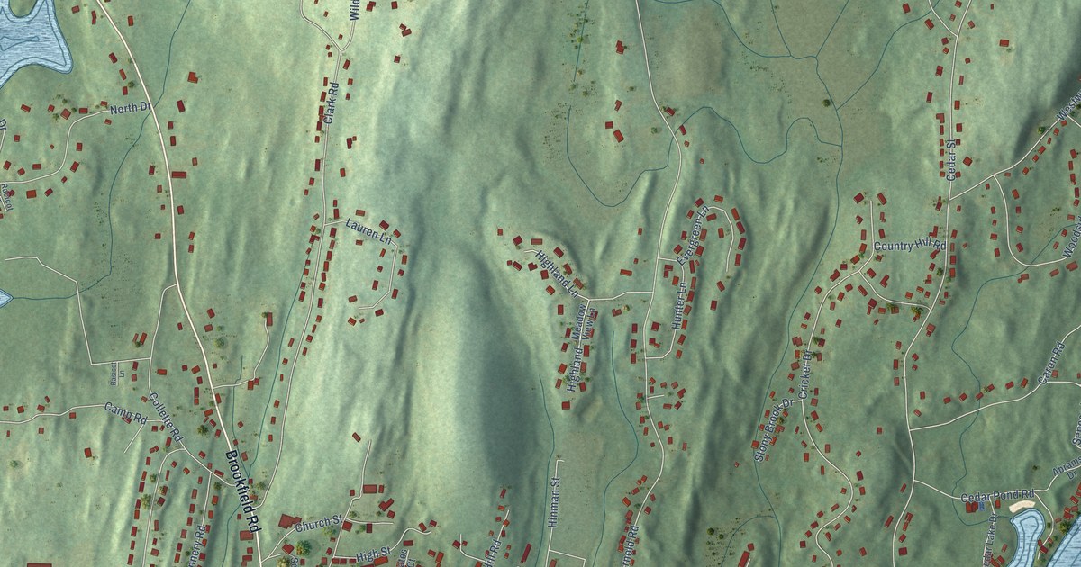 Map of Fiskdale, Massachusetts in 2026