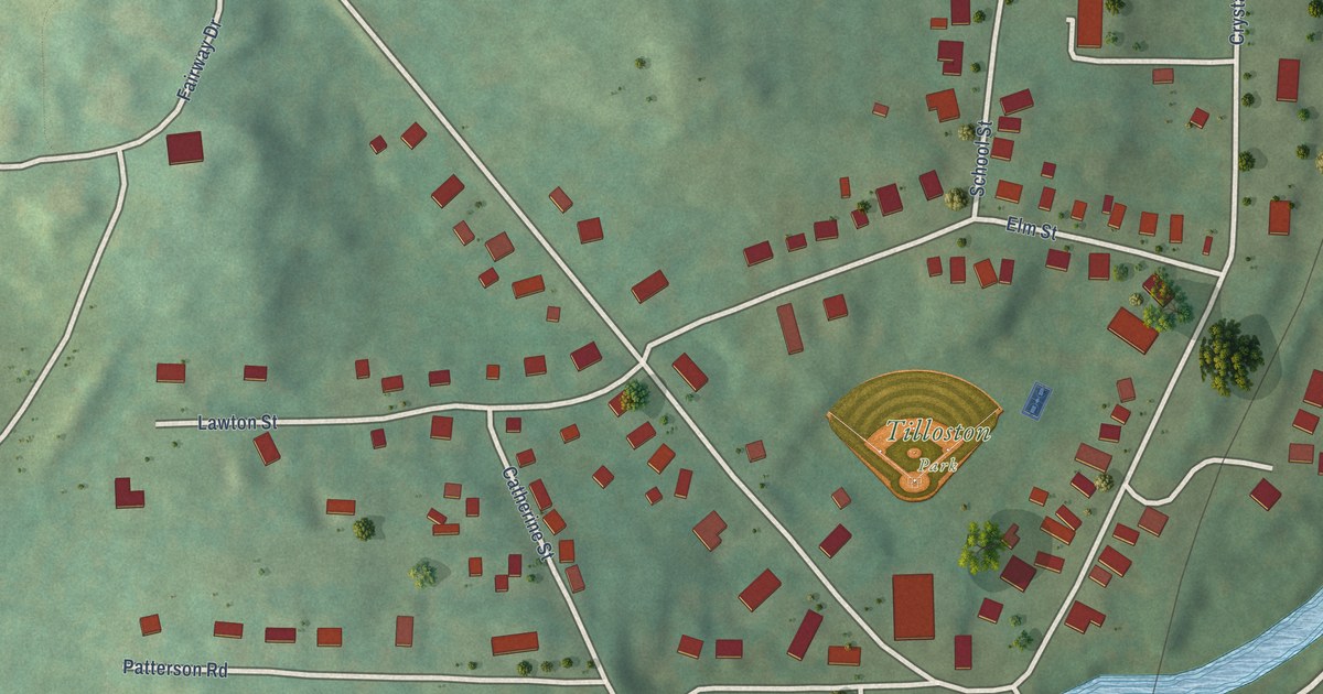 Map of Lenox Dale, Massachusetts in 2026