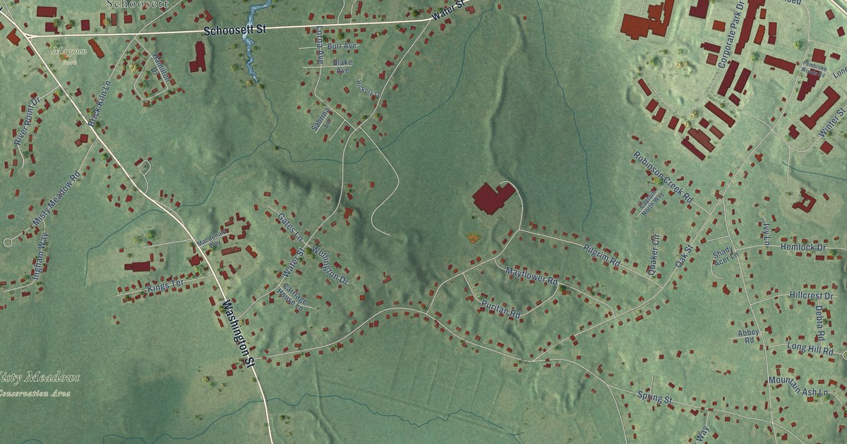 Map of North Pembroke, Massachusetts in 2026