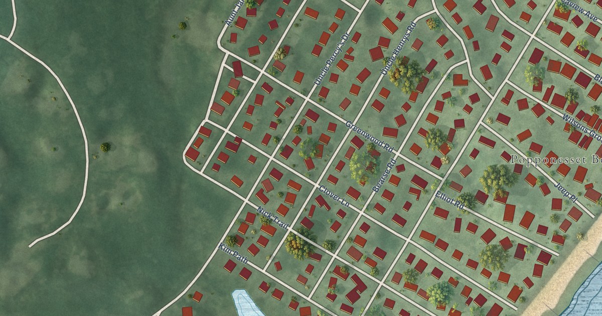 Map of Popponesset, Massachusetts in 2026