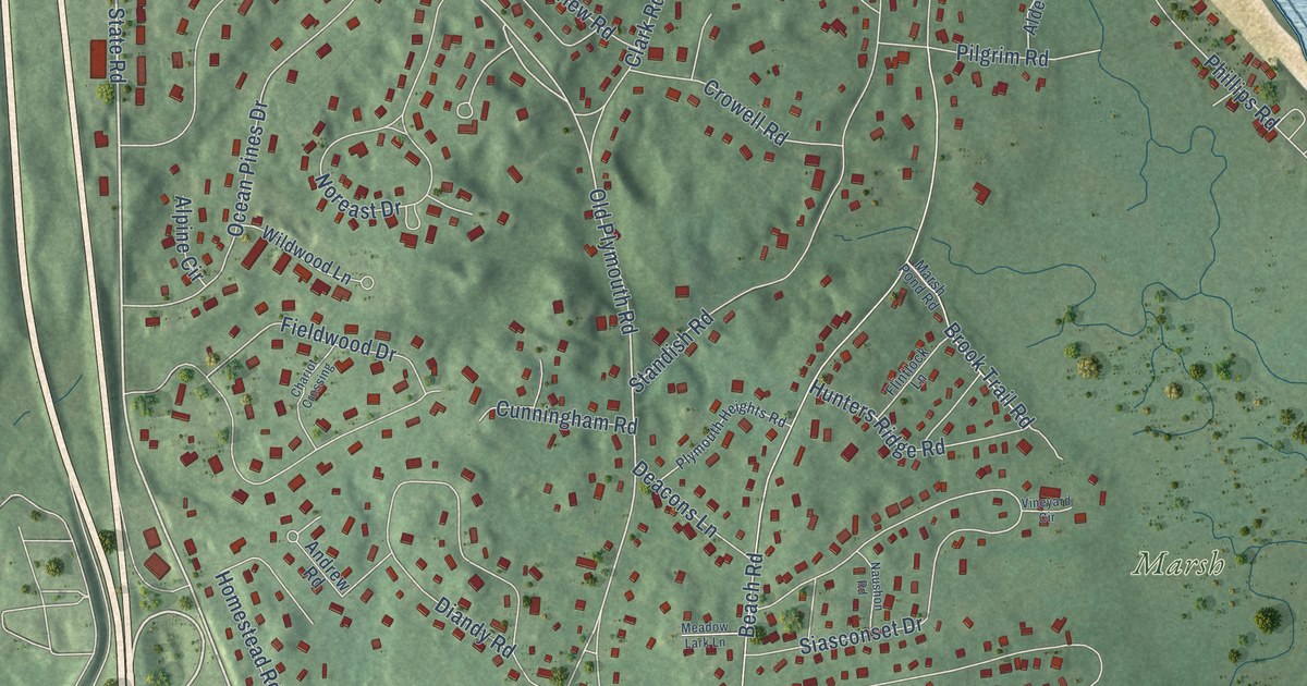 Map of Sagamore, Massachusetts in 2026