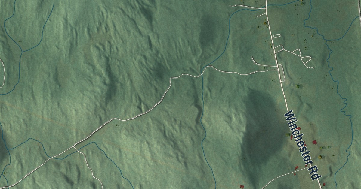 Detailed Map of Warwick, Massachusetts
