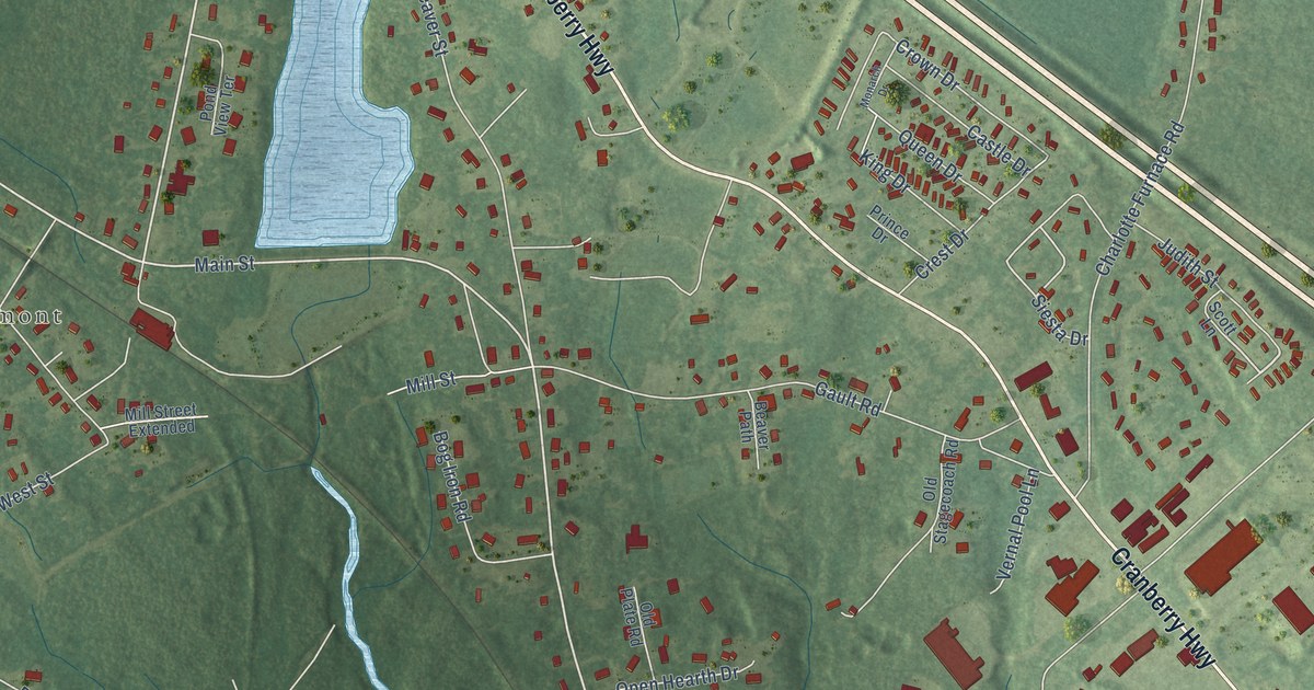 Map of West Wareham, Massachusetts in 2026