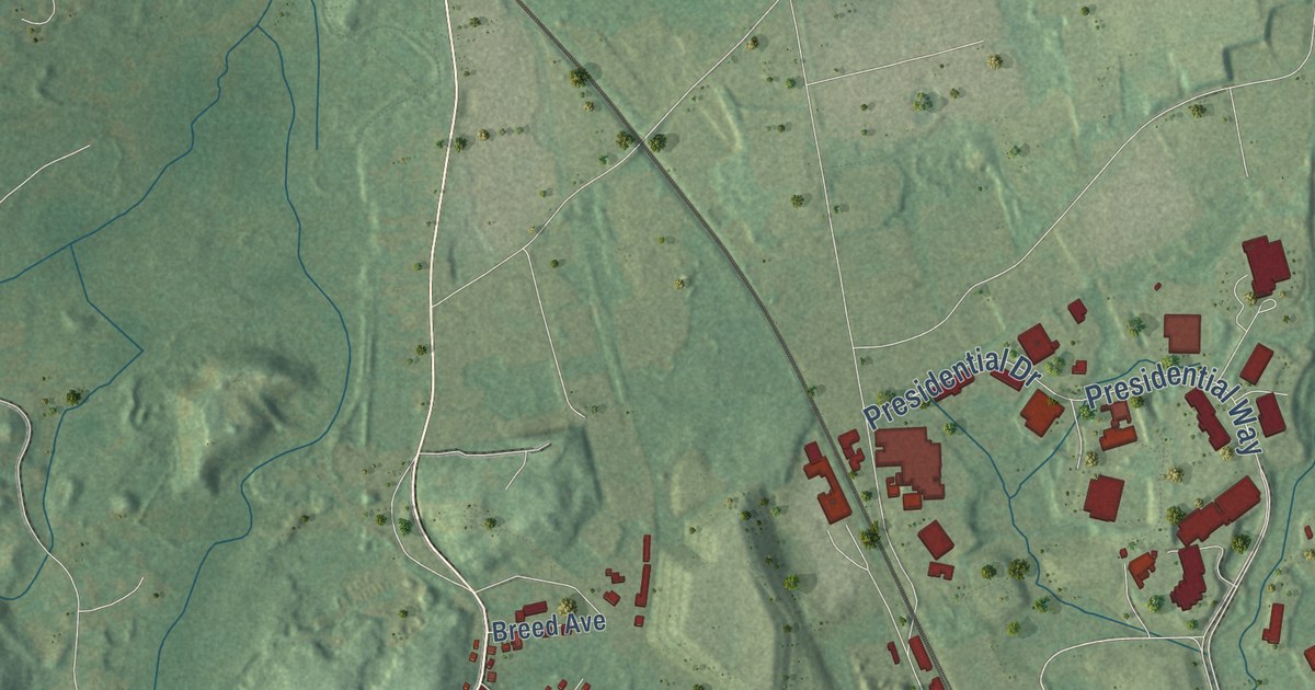 Detailed Map of Woburn, Massachusetts