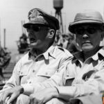 MacArthur and Osmeña Ride Into Tacloban, 1944